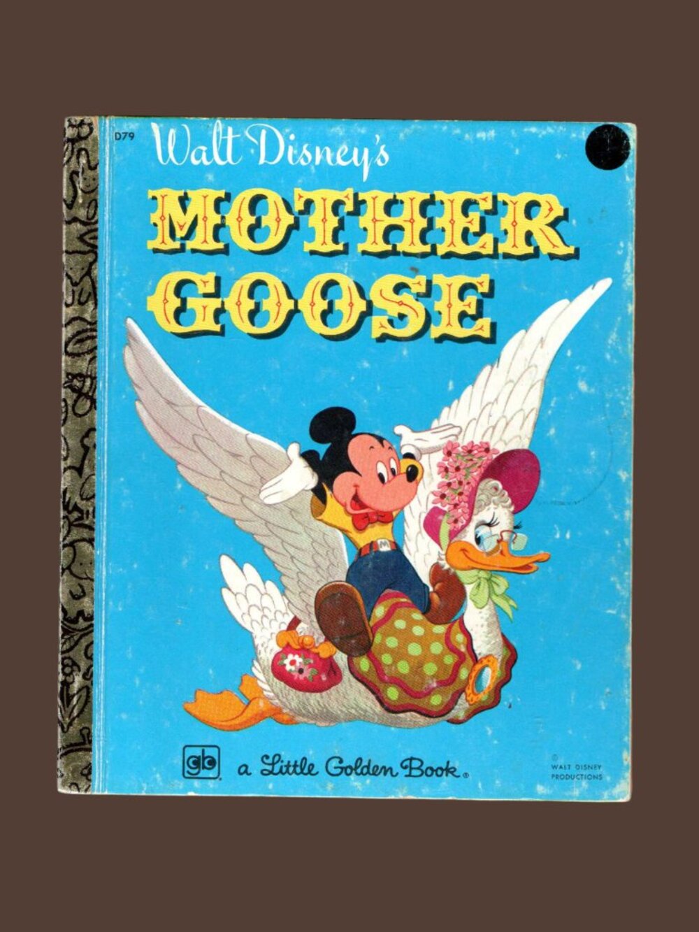 Walt Disney's Mother Goose Vintage Little Golden Book